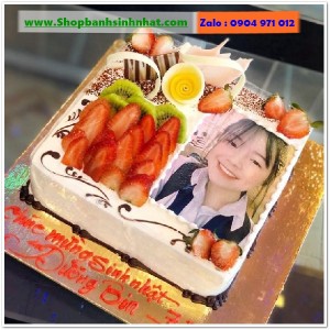 Bánh Sinh Nhật In Hình Ảnh - H761
